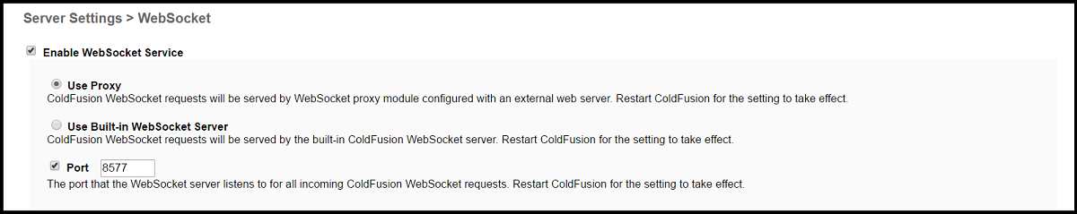 ColdFusion WebSocket Proxy