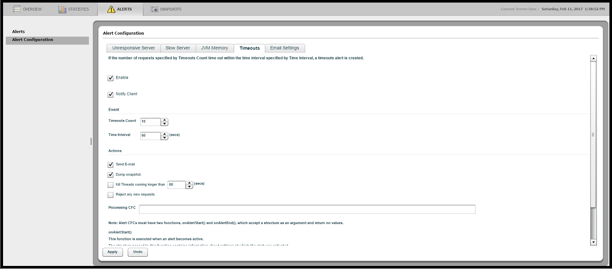 ColdFusion Server Monitor